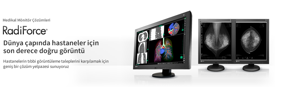 Medical Monitor Solutions RadiForce Exceptionally accurate image for hospitals around the world